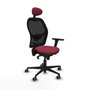 Piqueras y Crespo Chaise de Bureau avec Appui-tête Jorquera 3D036G1 Bordeaux