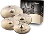 Zildjian A Custom Jeu de 4 Plats HH14 : Hi-Hats 14", Crash 16", Crash 18", Ride Medium 20"