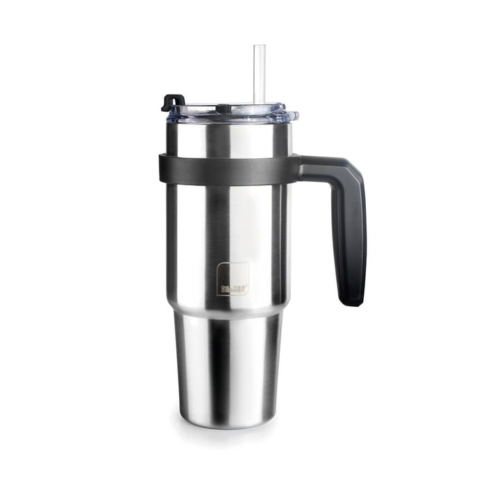 Tasse avec anse Ibili 669006 Gris Acier inoxydable 580 ml