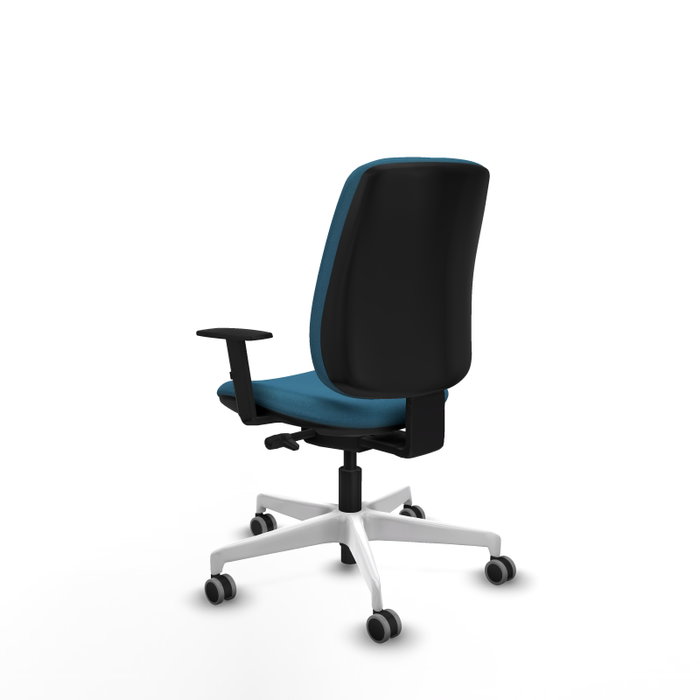 PIQUERAS Y CRESPO Chaise Alares Synchrone/Traslack Vert pétrole