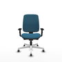 PIQUERAS Y CRESPO Chaise Alares Synchrone/Traslack Vert pétrole