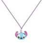 PEERS HARDY Set de 2 Pendentifs Colgantes Disney Stitch avec les Motifs Ohana et Stitch - Collier à Deux Rangs - Bijoux