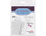 Scrapbook Adhesives by 3L Adhésif mousse 3D carrés blancs 308 unités 6,35x6,35mm 2mm