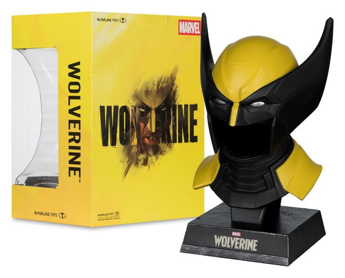 McFarlane Toys Marvel Mini-réplique 1/3 Wolverine Masque (Video Game)