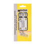 WOLFPACK LINEA PROFESIONAL Pasador avec base en plastique 50 mm, chromé