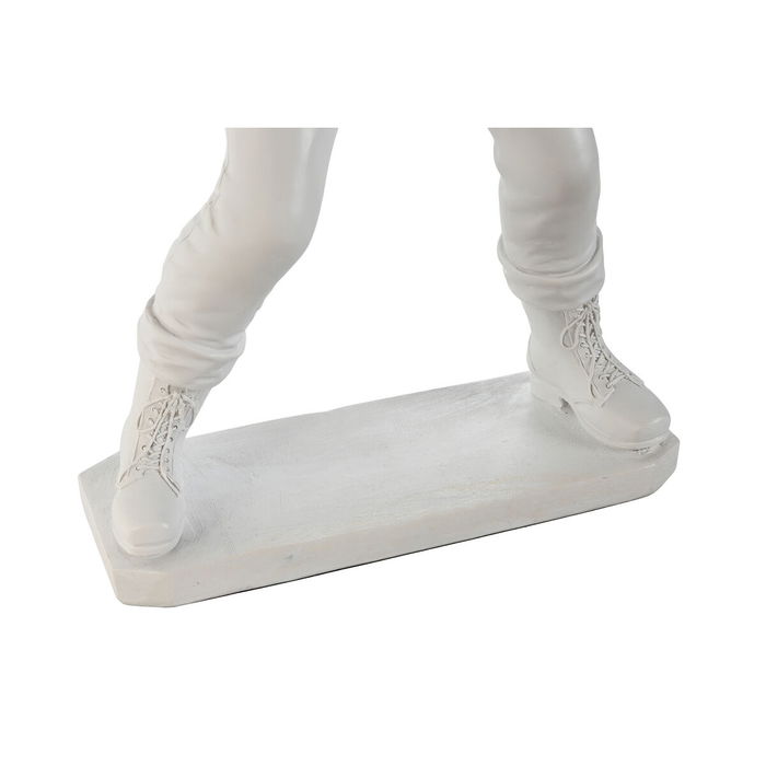 Lampe de bureau Home ESPRIT Blanc Doré Résine 220 V 32 x 13 x 52 cm