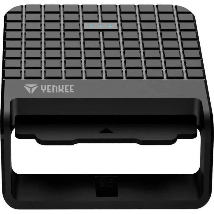 Yenkee YCR 101 - Lecteur de cartes à puce USB 2.0 pour e-gouvernement, e-banking et e-commerce, support 5V/3V/1.8V, 12 Mbps