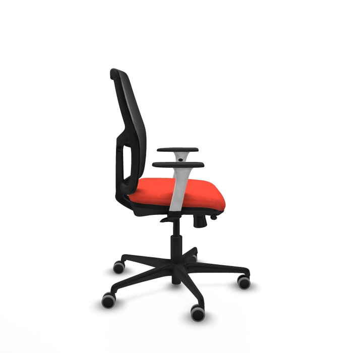 PIQUERAS Y CRESPO Chaise Alfera Synchrone Orange foncé et Noir
