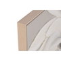 Home ESPRIT Toile Fleur Shabby Chic Blanc Beige (2 Unités)