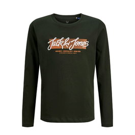 T-shirt à Manches Longues Enfant Jack & Jones Jjurban Ls Crew Neck Noir XL