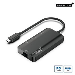 MicroConnect MicroConnect Hub Premium USB-C vers USB 3.2 Gen 1 A, RJ45, HDMI, USB-C