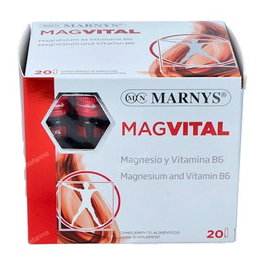 MARNYS Mag Vital (MG+B6) 20 vials