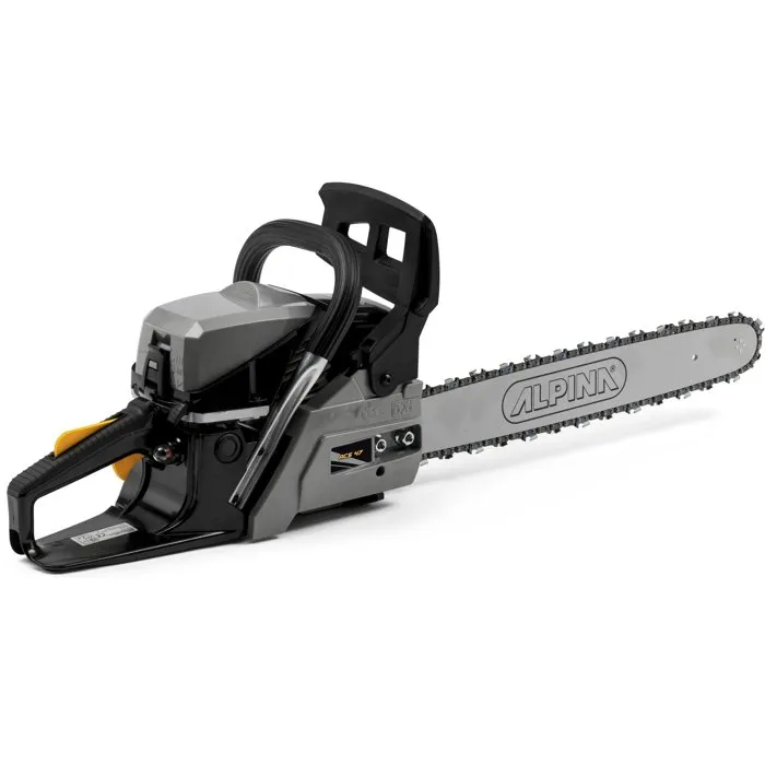 Alpina Tronçonneuse thermique ACS 47 - 1800 W - Guide chaîne 45 cm (18") - Noir - Moteur 45 cm³ Alpina Tronçonneuse thermique ACS 47 - 1800 W - Guide chaîne 45 cm (18") - Noir - Moteur 45 cm³