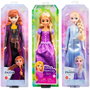 Mattel - Lot de poupées articulées princesses Disney assorties (HYM43) - Inspirées des films, avec tenues et accessoires - Multilingue