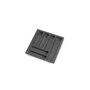 Emuca Range-couverts Optima Vertex/Concept Gris anthracite
