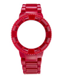 Watxandco Bracelet de montre rouge 38mm