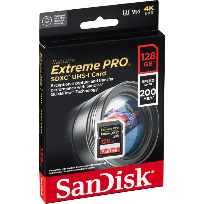 SanDisk Extreme Pro SDXC 128 Go