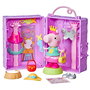 Hasbro Peppa Pig - Armoire de jeu pour poupée avec figurine et 14 accessoires - Coffret de rangement - Âge recommandé 3 ans et plus