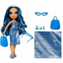 Rainbow High Skyler (Bleue) - Poupée mannequin articulée Swim & Style