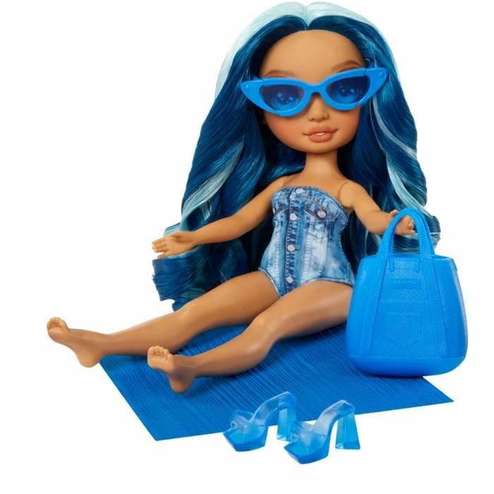 Rainbow High Skyler (Bleue) - Poupée mannequin articulée Swim & Style