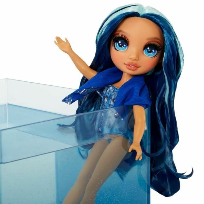 Rainbow High Skyler (Bleue) - Poupée mannequin articulée Swim & Style