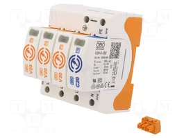 OBO BETTERMANN Limiteur de surtensions Type 2 3+NPE 20kA 280VAC IP20