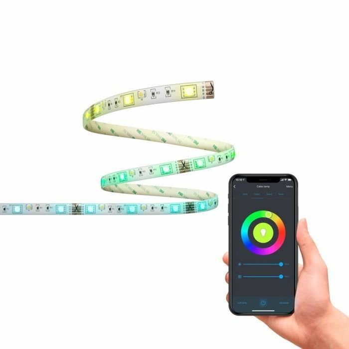 Calex Ruban LED Intelligent RGBCCT 2m 6,8W Noir