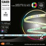 Calex Ruban LED Intelligent RGBCCT 2m 6,8W Noir