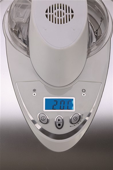 Ariete 693 Gran Gelato Metal - Turbine à glace automatique avec compresseur, LCD et fonction maintien au froid pour préparations maison Ariete 693 Gran Gelato Metal - Turbine à glace automatique avec compresseur, LCD et fonction maintien au froid pour préparations maison