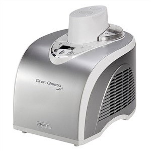 Ariete 693 Gran Gelato Metal - Turbine à glace automatique avec compresseur, LCD et fonction maintien au froid pour préparations maison Ariete 693 Gran Gelato Metal - Turbine à glace automatique avec compresseur, LCD et fonction maintien au froid pour préparations maison