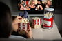 Ariete 2956 Machine à Pop-Corn Rétro Années 50 Party Time Popper, Rouge, Préparation Rapide et Sans Graisse
