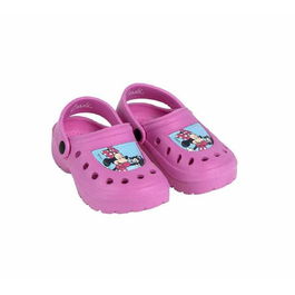 Sabots de Plage Minnie Mouse Rose foncé 28-29