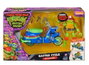 Playmates Ninja Turtles : Teenage Years figurine Raphael & Scooter et side-car