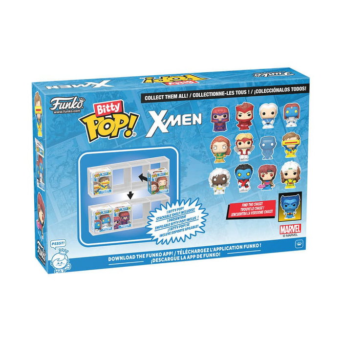 Funko Bitty POP! Marvel X-Men Pack de 4 figurines Gambit