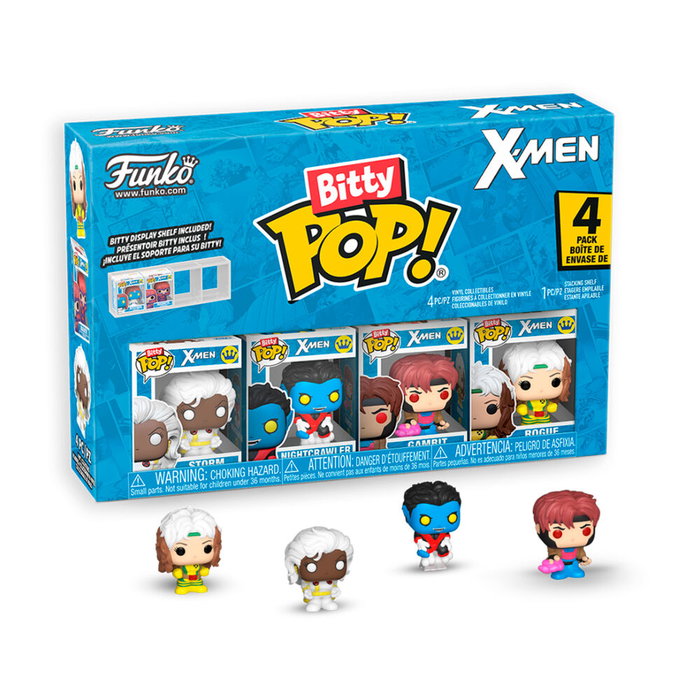 Funko Bitty POP! Marvel X-Men Pack de 4 figurines Gambit