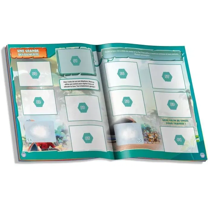 Panini Album Mission Jungle - La Pat' Patrouille - Aventure dans une oasis secrète de la jungle