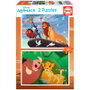 EDUCA BORRAS Puzzle Disney Le Roi Lion 2x48 Pièces