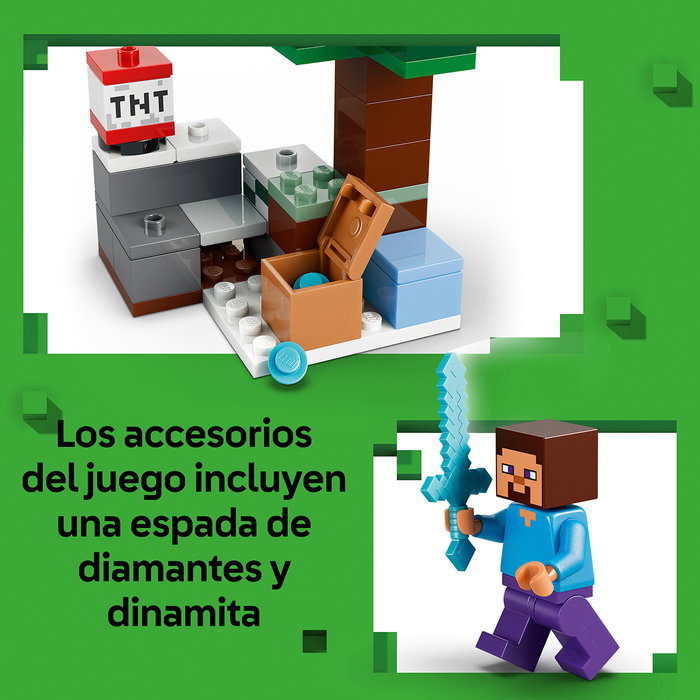 LEGO Minecraft L'aventure de Steve dans la Taiga 21583