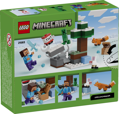 LEGO Minecraft L'aventure de Steve dans la Taiga 21583