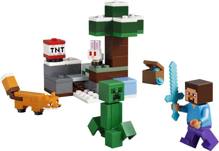 LEGO Minecraft L'aventure de Steve dans la Taiga 21583