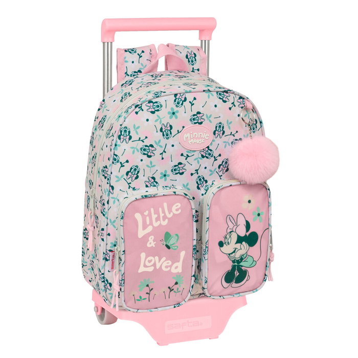 Cartable Minnie Mouse Minty Rose 28 x 34 x 10 cm Cartable Minnie Mouse Minty Rose 28 x 34 x 10 cm