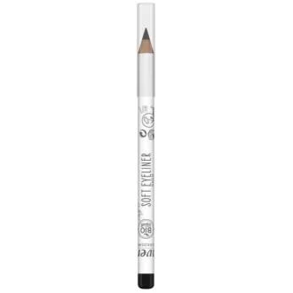 Lavera Lápiz de ojos delineador 01 Black - Crayon eyeliner intense, longue tenue, végan et doux à l'huile de jojoba bio Lavera Lápiz de ojos delineador 01 Black - Crayon eyeliner intense, longue tenue, végan et doux à l'huile de jojoba bio