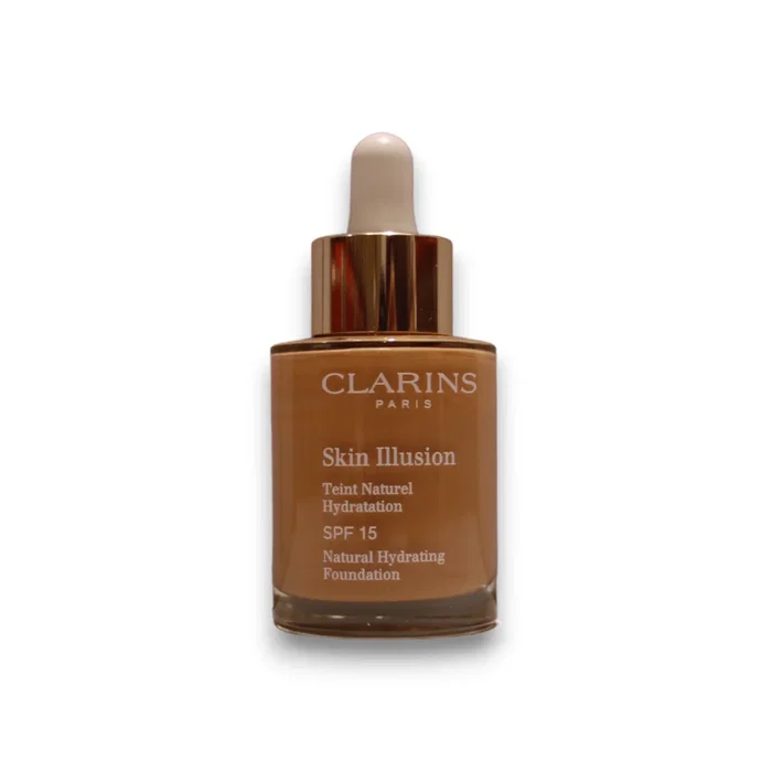 Clarins Skin Illusion Fond de teint liquide 112 Ambre SPF 15