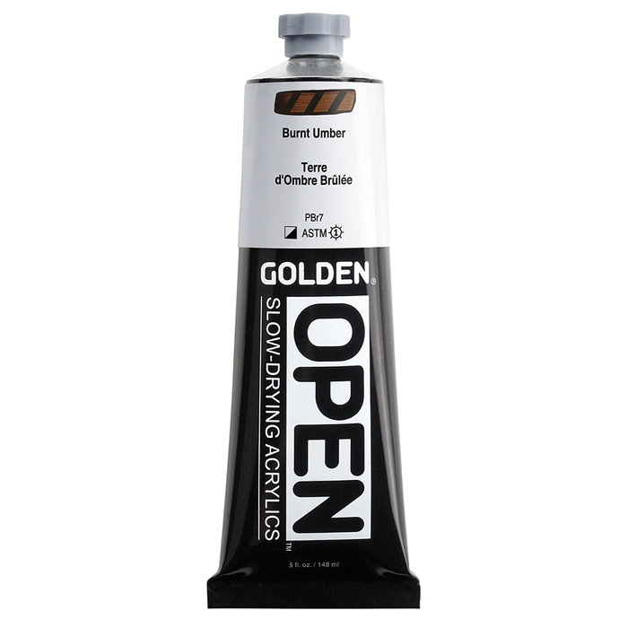 Golden Peinture Acrylique OPEN Terre d'Ombre Brûlée 148 ml Golden Peinture Acrylique OPEN Terre d'Ombre Brûlée 148 ml