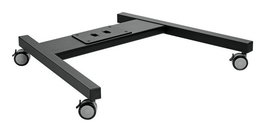 Vogel's PFT 8520 Chariot mobile sur roulettes pour écrans Connect-it, support sol modulaire pour grands écrans jusqu'à 160 kg, noir