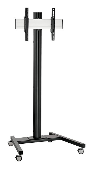 Vogel's PFT 8520 Chariot mobile sur roulettes pour écrans Connect-it, support sol modulaire pour grands écrans jusqu'à 160 kg, noir