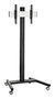 Vogel's PFT 8520 Chariot mobile sur roulettes pour écrans Connect-it, support sol modulaire pour grands écrans jusqu'à 160 kg, noir