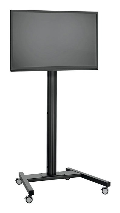 Vogel's PFT 8520 Chariot mobile sur roulettes pour écrans Connect-it, support sol modulaire pour grands écrans jusqu'à 160 kg, noir