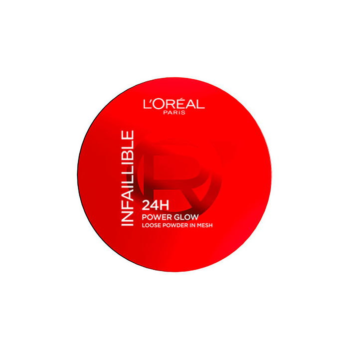L'Oréal Paris Poudre libre INFAILLIBLE POWER GLOW en sachet mesh 24h #Medium 1 u