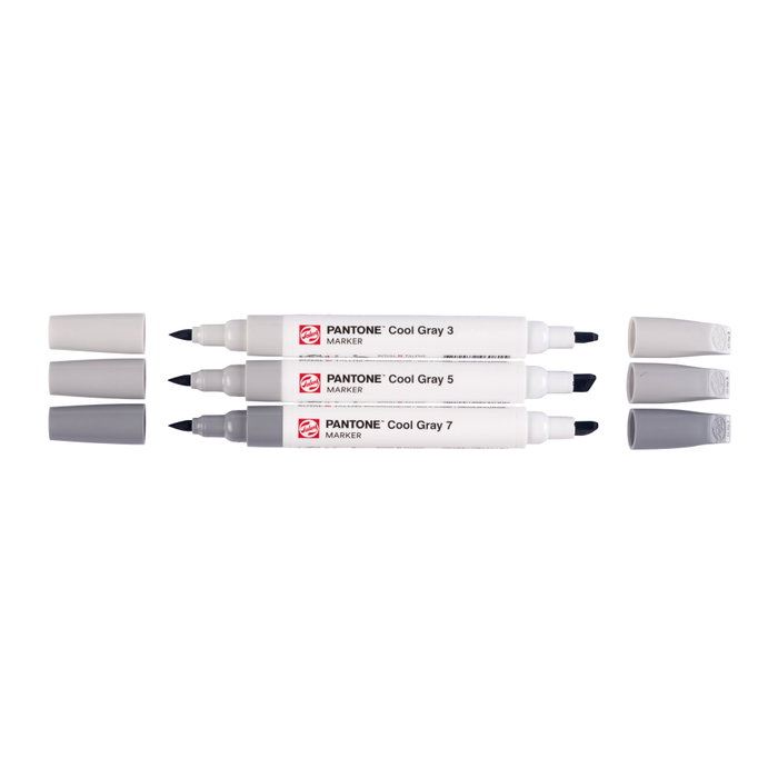 Talens | Pantone Set de marqueurs 3x Cool Gray